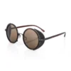 4sold® Steampunk Sunglasses 50s Round Glasses Copper Cyber Goggles Rave Goth Vintage Victorian like Sunglasses Includes FREE UV400 sunglasses lens 8 models to choose (number 6 dark tortoise) steampunk buy now online