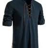 LucMatton Men's Retro Lace up Medieval Costume Shirts for Halloween Cosplay Viking Pirate Steampunk Vampire Renaissance Gothic Victorian Clothes Navy Medium steampunk buy now online LucMatton Men's Retro Lace up Medieval Costume Shirts for Halloween Cosplay Viking Pirate Steampunk Vampire Renaissance Gothic Victorian Clothes Navy Medium steampunk buy now online