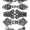 4 Pieces Vintage Cardigan Sweater Clips Collar Shawl Pin Retro Swirl Clasps for Clothing Metal Cape Cloak Dress Sweater Brooch for Women Girl Shirt steampunk buy now online