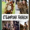 Steampunk Fashion Photo Book: Intriguing Images Of Fashionable Outfit For Adults/ Great Gift /Awesome Illustrations To Relax And Unwind steampunk buy now online