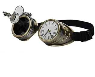 ZAIQUN Steampunk Goggles Rave Glasses Cosplay Goggles Steampunk Victorian Style Goggles Welding Gothic Cosplay Vintage Rustic Goggles steampunk buy now online