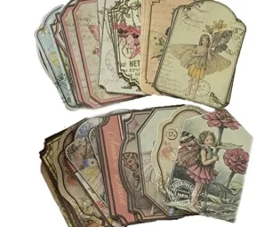 Vintage Fairy Tale Flower Sticker 60pcs/Box Self Adhesive Craft Sticker Decorative Sticker for Scrapbooking Album steampunk buy now online