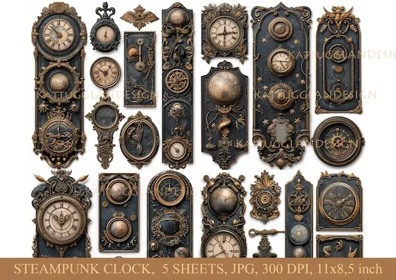 Steampunk clock, Digital download, Junk Journal, Scrapbooking, Commercial use, Cardmaking, Not transparant, Steampunk by Kattugglandesign steampunk buy now online Steampunk clock, Digital download, Junk Journal, Scrapbooking, Commercial use, Cardmaking, Not transparant, Steampunk by Kattugglandesign steampunk buy now online