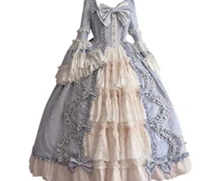 Medieval Clothing Women's Princess Dress Long Evening Dress Carnival Cosplay Party Halloween Costume Women's Victorian Gothic Dress Renaissance Maxi Dresses Cocktail Dresses Ball Dress Pleated Skirt, steampunk buy now online