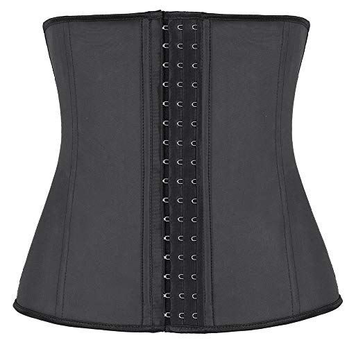 Loboo Idea Waist Trainer Belt for Women Waist Cincher, Size: L/Fits 31-34 Inches Waistine Trimmer Slimming Body Shaper Belt, Sport Girdle Belt -Black steampunk buy now online