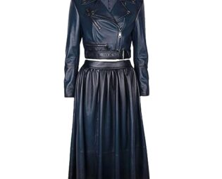 Niiyyjj Soft Sheepskin Leather Jacket Women Autumn Vintage Slim Short Cropped Jackets Ladies Coat jacket and skirt XL steampunk buy now online
