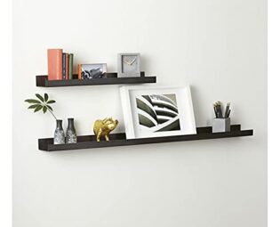 Floating Shelf Floating Shelves Wall Mounted Set Of 2, Metal Wall Shelves Creative Display Stand For Plant Shelf Or Bookshelf, Wall Storage Shelf Background Wall Decoration With Invisible Brackets steampunk buy now online