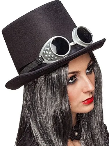 - Steampunk top-hat black with glasses steampunk buy now online
