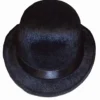 HENBRANDT Adult Black Bowler Hat with Velour Finish Black Derby Chaplin Hat Victorian Steampunk Cosplay Magician Costume Cabaret Outfit One Size Halloween Fancy Dress Accessories for Men and Women steampunk buy now online HENBRANDT Adult Black Bowler Hat with Velour Finish Black Derby Chaplin Hat Victorian Steampunk Cosplay Magician Costume Cabaret Outfit One Size Halloween Fancy Dress Accessories for Men and Women steampunk buy now online