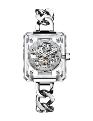 CIGA Design Women's Automatic Watch - R Series Crystal Love, Luxury Transparent K9 Crystal Case Exquisite Timepiece Gifts for Women steampunk buy now online