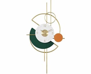 JFNHUTL Wall Clock Large Wall Clock Painting Industrial Metal Wall Clock Living Room In steampunk buy now online