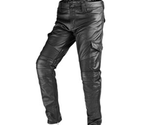 Men Cowhide Harem Pants Motorcycle Biker Waterproof Windproof Male Leather Trousers steampunk buy now online