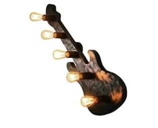 MOCIGERN Steampunk Violin Wall Mounted Lights Industrial Wall Lighting Fixture Nostalgic Wall Illumination for Stairway Patio Entrance Villa steampunk buy now online