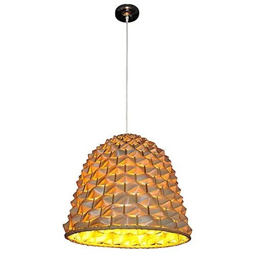 LBSWYH Handwoven Pendant Lamp Bamboo Lighting Fixtures Art Design Rattan Pendant Light for Kitchen Island, Wicker Chandelier, steampunk buy now online