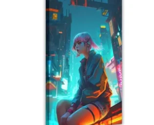 WTWTG Cyberpunk Steampunk Neon Poster 6 Canvas Poster Wall Art Decor Print Picture Paintings for Living Room Bedroom Decoration 24x36inch(60x90cm) steampunk buy now online