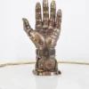 Steampunk Hand Figurine - Metal Bronze Steampunk Hand Statue, Goodwill Gift Idea, Unique Collectible - Home and Office Decor by DekorStyle steampunk buy now online