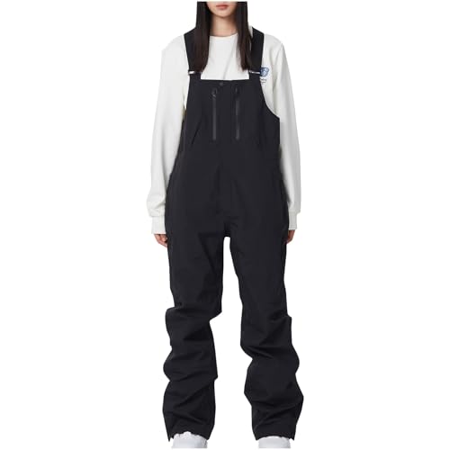 RKaixuni Womens Winter Jackets 2024 Deals Women's Winter Onesie Ski Jumpsuit Jackets Snowboarding Snowsuit Snow Coat Waterproof Overall One Piece Outfits Black steampunk buy now online