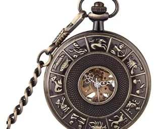 NCRD Pocket Watch, Retro Mechanical Pocket Watch, Chest Clamshell Fashion Watch, Men and Women Fashion Mechanical Watches steampunk buy now online