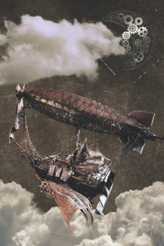 Steampunk Airship Journal (Diary, Notebook) 6 X 9 steampunk buy now online
