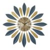 ZAEGO Unique Wall Clock Mid Century Modern Wall Clock Creative Decoration Clock Silent Metal Battery Operated Clock for Home Kitchen Office Creative Wall Clock (Color : OneColor, Size : 58 * 58CM) steampunk buy now online