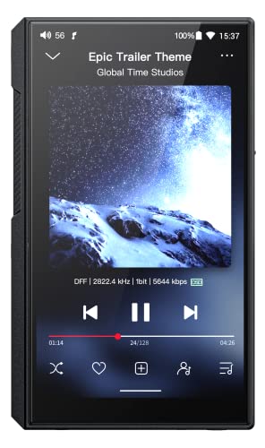 FIIO M11S Hi-Res MP3 Music Player with Dual ES9038Q2M, Android 10 Snapdragon 660, 5.0inch, Lossless DSD/MQA, 5G WiFi/Apple Music/Tidal/ Music 4.4mm 2.5mm/3.5mm/4.4mm Black steampunk buy now online
