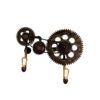 PEHUB Retro Industrial Wall Sconce E27 Edison 2-Lights Wall Light Water Pipes and Gear Wheels Steampunk Wrought Iron Bedside Wall Lantern Light for Bedside steampunk buy now online