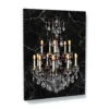 Sense Canvas Chandelier Canvas Art - Gothic Crystal Vintage Royal Home Decor Print Poster Painting Large 30x40 / 1.5" (75x100cm / 4cm) steampunk buy now online