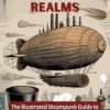 Imaginary Realms: The Illustrated Steampunk Guide to Airships, Gadgets, and Victorian Wonders steampunk buy now online