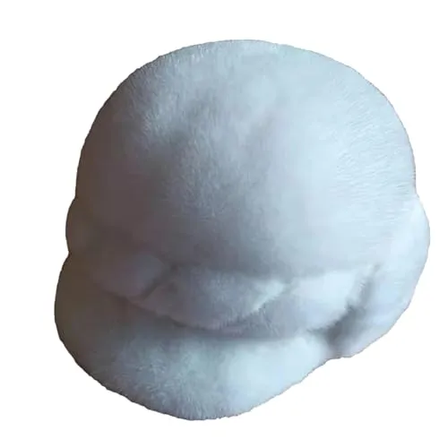 Mkjuuior Winter Ladies Thermal Hat Hair Thickened Casual Classic Top Hat White steampunk buy now online