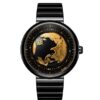 CIGA Design Mechanical Automatic Watch - Blue Planet Gilded Age U Series Wristwatch Round Ceramic Case Sapphire Crystal for Men and Women with Fluororubber Strap steampunk buy now online