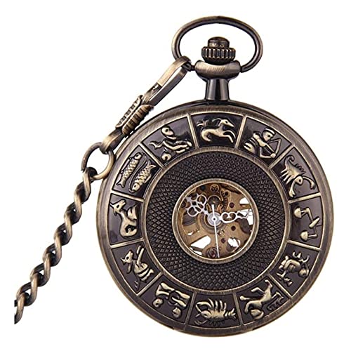NCRD Pocket Watch, Retro Mechanical Pocket Watch, Chest Clamshell Fashion Watch, Men and Women Fashion Mechanical Watches steampunk buy now online