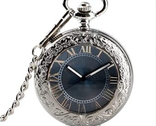 LIIAV Classic Smooth Vintage Quartz Pocket Watch,Scale Mens Womens Watch with Chain Christmas Graduation Birthday Gifts Fathers Day steampunk buy now online