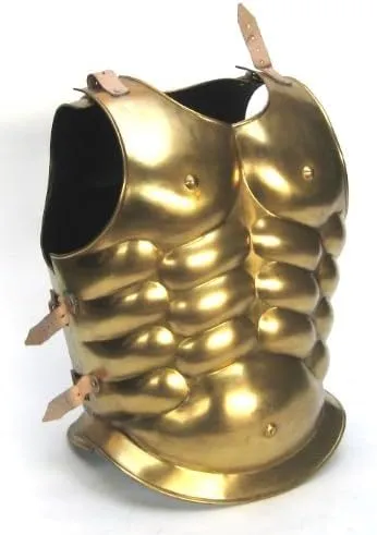 Mens Steampunk Armor Breastplate One Size Fits Most Golden Bronze steampunk buy now online