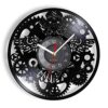 ELD 30cm Steampunk Owl Retro Clock Industrial Gears Wall Clock Vinyl Album Record Art Home Decor Gothic Grandfather Victorian Wall Watch Music Art Record Wall Clocks steampunk buy now online
