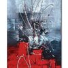 Zoyart Hand-Painted Oil Paintings on Canvas Wall Art Painting Abstract Unique Thick Texture Knife Painting Wall Decor for Living Room Home Decorative Painting (YH-B19, 24x48inch) steampunk buy now online