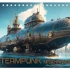 Steampunk Maschinenwelt (Tischkalender 2025 DIN A5 quer), CALVENDO Monatskalender: Fantastische Bilder futuristischer Fahrzeuge und Maschinen in einer fiktiven Welt steampunk buy now online