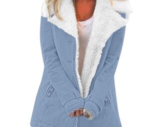 KonJim Womens 2023 Fashion Button Fleece Thicken Coat with Hood Fall Winter Warm Jacket Fleece Jacket Fuzzy Long Sleeve Coats Sherpa Outerwears steampunk buy now online