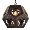 Lowering the lantern A chandelier Vintage Industrial Pendant Lamp, Chandelier Antique Steampunk Metal Hanging Lamp LOFT Creative Restaurant Bar Cafe Hollow Ceiling Light E27 Socket lowering the lante steampunk buy now online