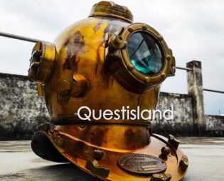 Diving Helmet US Navy Mark V Diving Divers Helmet 18" Housewarming Decorative Marine Scuba Sea Divers Home Decor, Christmas Decorations by Questisland steampunk buy now online
