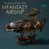 MFantasy Steampunk Airship - Jules Verne's science fiction - Five Weeks in a ballon DIY Fantasy Craft for Collectors, 3D Wooden Assembly Toy by HowcatCanada steampunk buy now online MFantasy Steampunk Airship - Jules Verne's science fiction - Five Weeks in a ballon DIY Fantasy Craft for Collectors, 3D Wooden Assembly Toy by HowcatCanada steampunk buy now online