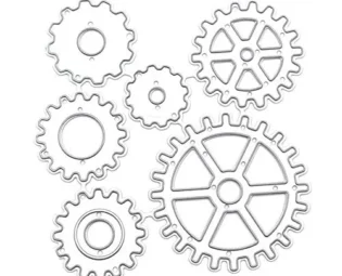 Steampunk Cutting Dies Gear Die Cuts Metal Embossing Script Dies Stencils for Scrapbooking Journaling Embellishments Die Cutting Dies for Cards Easter steampunk buy now online