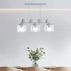 LBSWYH Resin Bird Pendant Lighting 3-Light Clear Glass Hanging Light Fixture Nordic Minimalist Dining Room Metal Pendant Lamp Ceiling Hanging Fixture steampunk buy now online