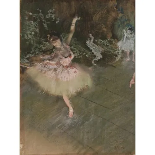ARTICULOZY Museum-Grade Giclee Canvas Print – Degas – The star - 40x50 Inch | Archival Inks on Poly-Cotton Canvas | Perfect for Living Room, Bedroom, or Gallery Wall steampunk buy now online