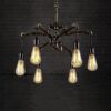 LED Modern Chandelier Lamp, Pendant Lights 4 Lights Pendant Light V intage Industrial V intage Iron Metal Pipe Pendant Light Steampunk Hanging Lamp Pendant Light Ceiling Fitting Lights Lighting Indus steampunk buy now online