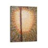 QSX Giacomo Balla Futurism Canvas Prints Famous Oil Painting Street Light 2 Wall Art on Canvas for Home Decor 70x90cm Wrapped Canvas steampunk buy now online