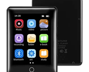 RIJAHO 64GB MP3 Player with Bluetooth 5.0 Portable High Fidelity Lossless Sound MP3 Music Player and FM Radio Recorder E-Book Built-in Speaker3.0 inch Screen Maximum Support 128GB (Black) steampunk buy now online