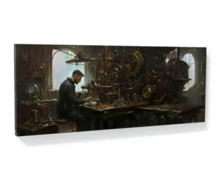 Sense Canvas Mens Inventive Steampunk 19 Canvas Art - Home Decor Wall Art Print Poster Painting Large 40x16 / 0.75" steampunk buy now online