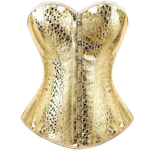 Women Faux Leather Corset Bustier Top Overbust Shapewear Clothing Steampunk Shapers Lingerie Corsets steampunk buy now online