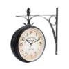 GeRRiT Double Side Wall Clock European Style Iron Retro Creative Home Decor Wall Clock Time Set for Both Sides European vintage clock Easy To Hang steampunk buy now online GeRRiT Double Side Wall Clock European Style Iron Retro Creative Home Decor Wall Clock Time Set for Both Sides European vintage clock Easy To Hang steampunk buy now online