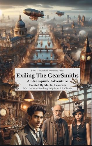 Exiling The GearSmiths: A SteamPunk Adventure (SteamPunk Adventures Book 1) steampunk buy now online Exiling The GearSmiths: A SteamPunk Adventure (SteamPunk Adventures Book 1) steampunk buy now online